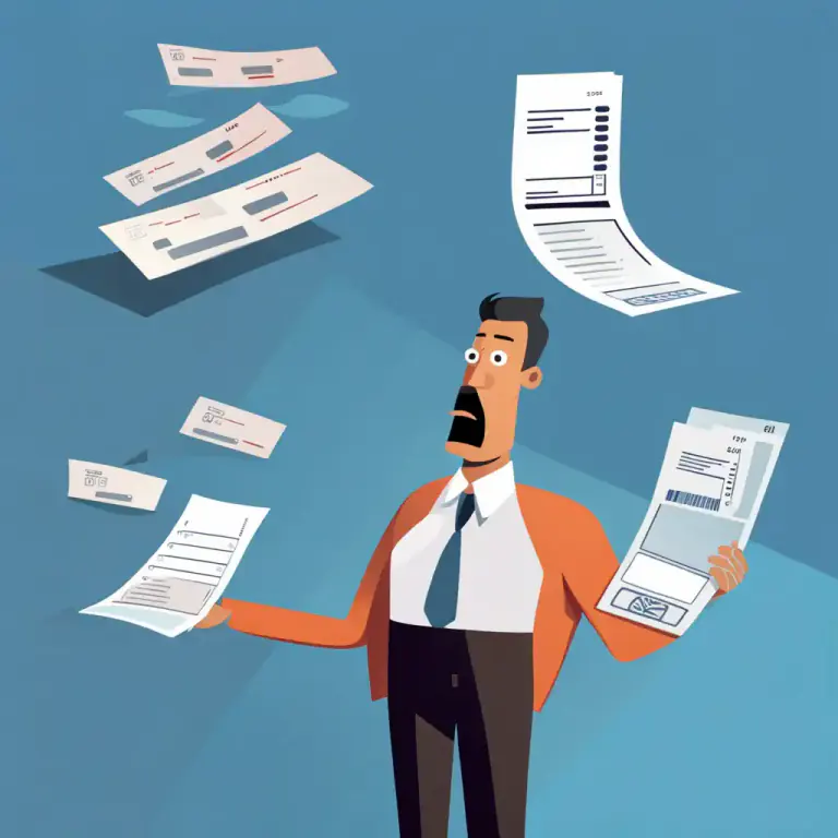 Visual representation of "factor" - A company that buys invoices from businesses at a discount.