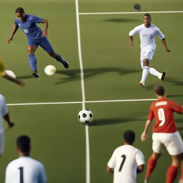 Visual representation of "shoot for" - To take a shot in a game or sport.