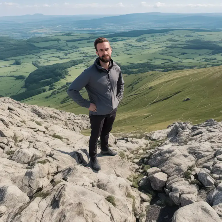 Visual representation of "scar" - A steep rock face