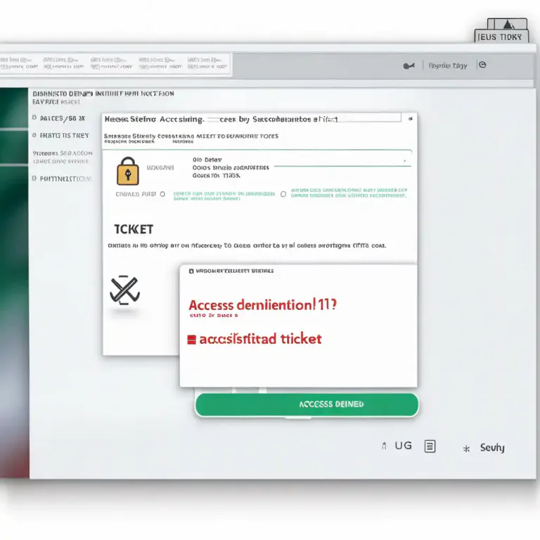 Visual representation of "ticket" - In computing, a certificate or token showing that a network user has authentications or certain privileges.