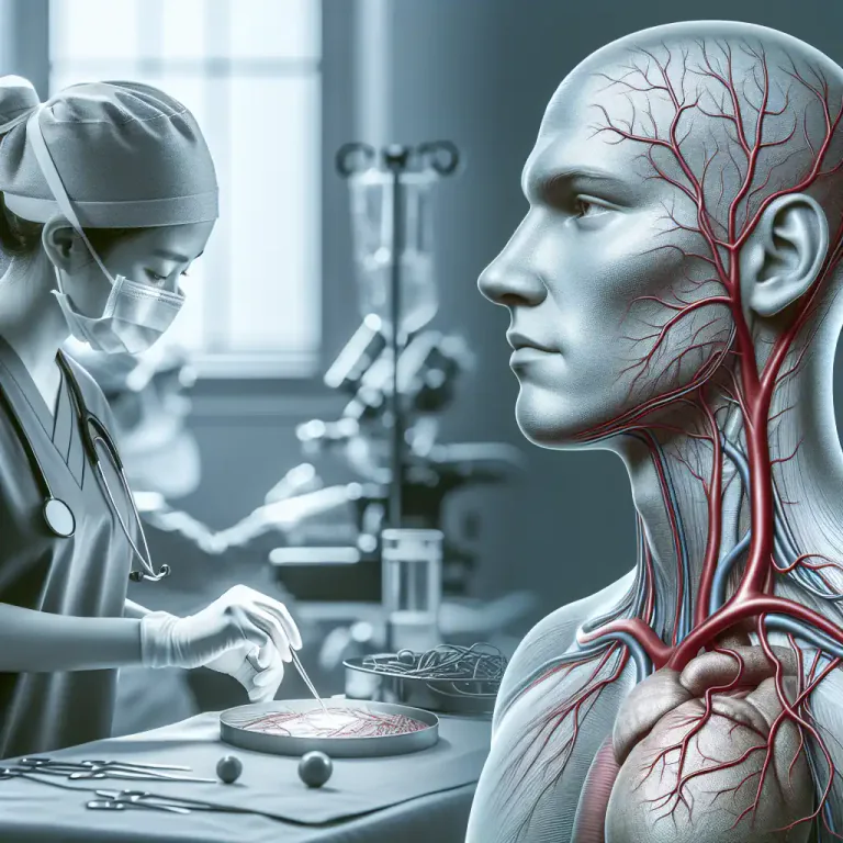 Visual representation of "carotid" - Related to the primary artery that carries blood to the head and neck
