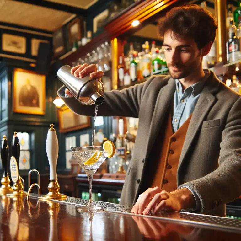 Visual representation of "beefeater" - A type of British gin.