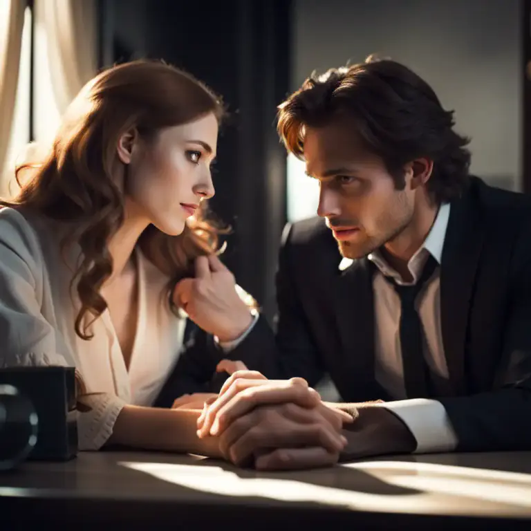 Visual representation of "affair" - A romantic or sexual relationship, often secret