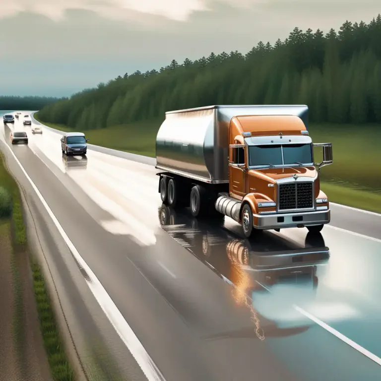 Visual representation of "tanker" - A truck for carrying large amounts of liquid or gas
