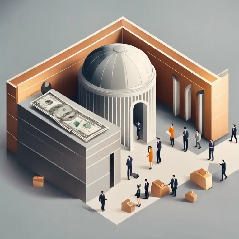 Visual representation of "commingle" - To blend or mix together, especially in a legal or financial context where different types of assets or funds are mixed together