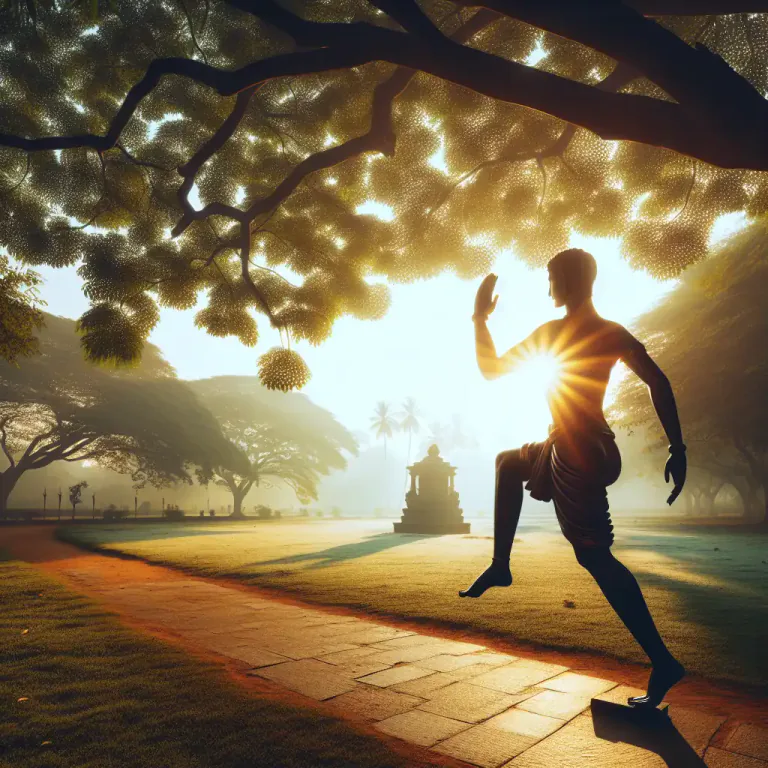 Visual representation of "walk it" - To move something or someone slowly and carefully in a particular direction by stepping.