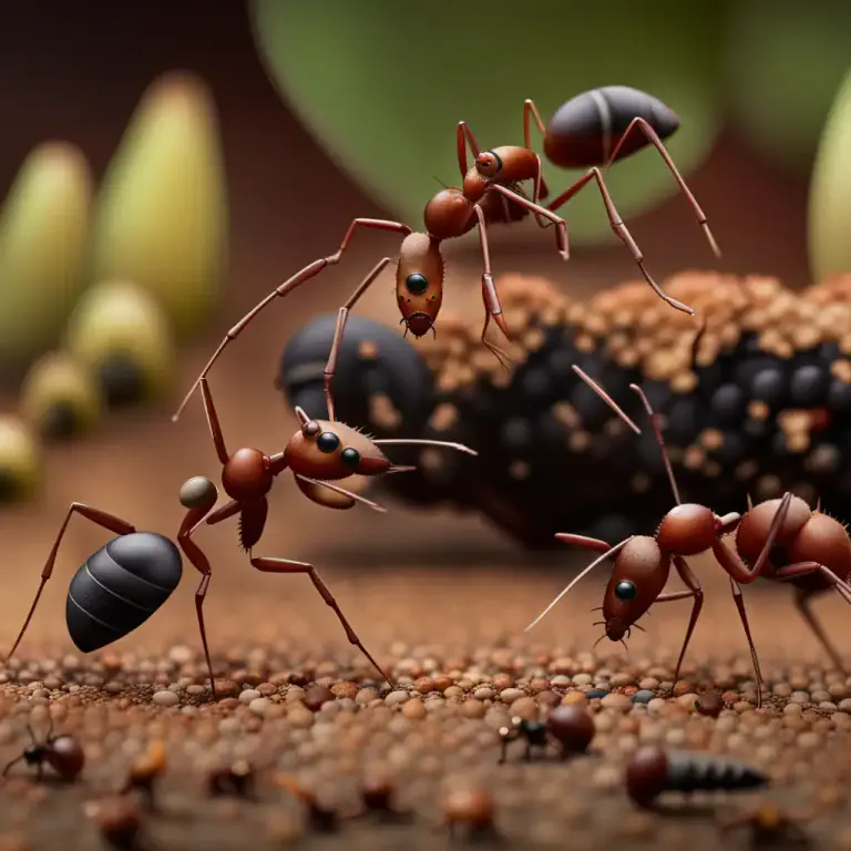 Visual representation of "colony" - A group of the same kind of animals, plants, or organisms living or growing together