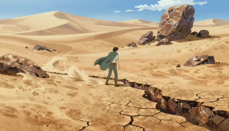 Visual representation of "perilous" - Full of danger or risk.