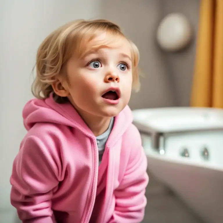 Visual representation of "tinkle" - to urinate, most often in reference to small children