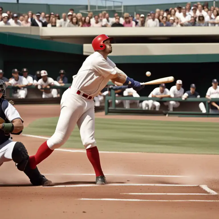 Visual representation of "belter" - A forceful hit or stroke in sports