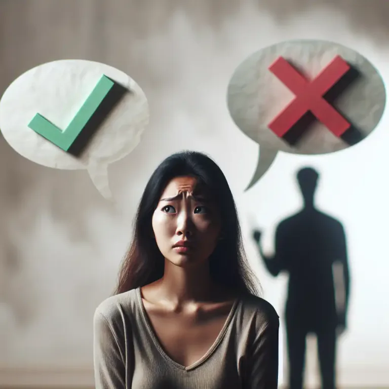 Visual representation of "antithetical" - Involving a logical contradiction.