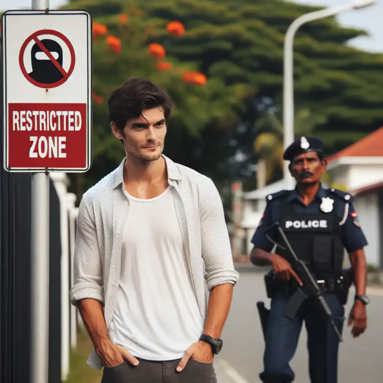 Visual representation of "loiter" - To remain in an area for no obvious reason