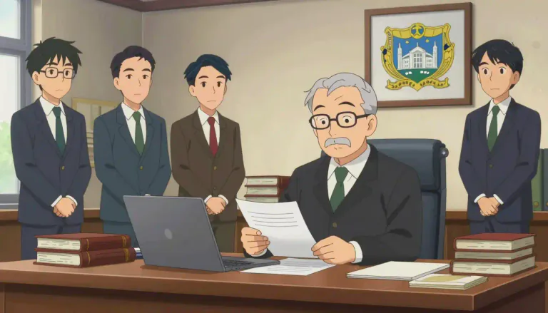 Visual representation of "dean" - The person in charge of a department in a university or college.