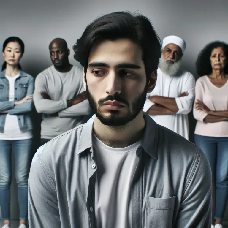 Visual representation of "deviance" - Actions or behaviors that violate the social norms of a group or society.