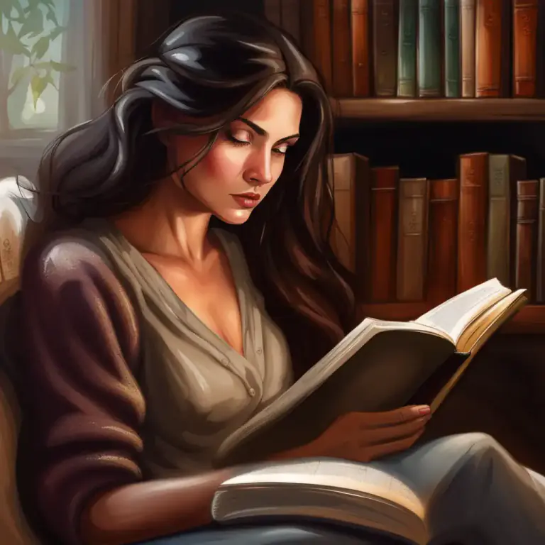 Visual representation of "devour" - To read or absorb something eagerly and quickly.