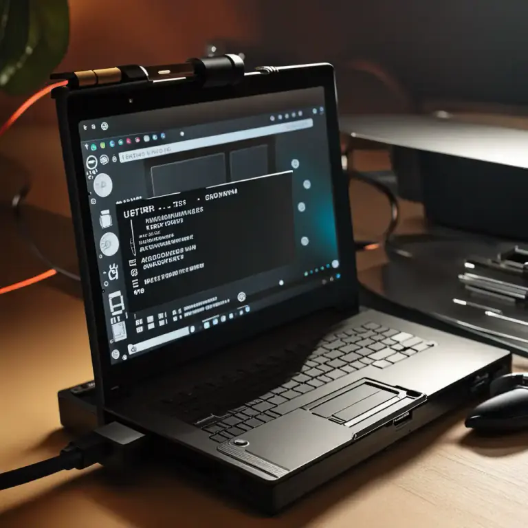Visual representation of "external" - Refers to hardware or software that is physically separate from a computer or a system