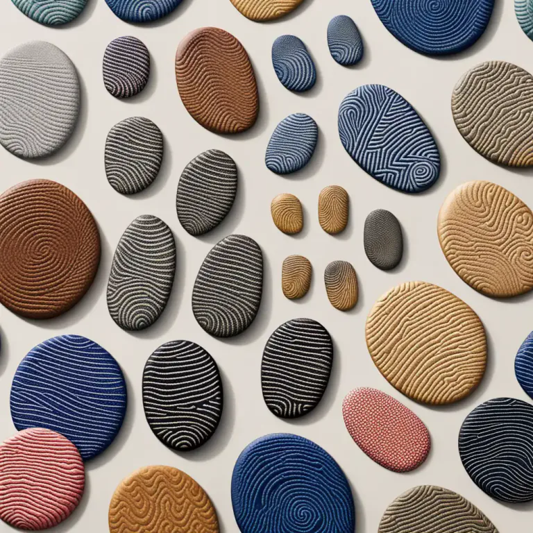 Visual representation of "fingerprint" - A unique characteristic or trait that can distinguish or identify something or someone.