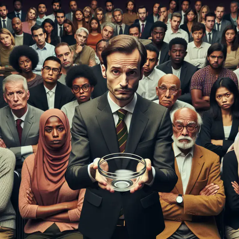 Visual representation of "gruel" - Something that lacks substance or significance