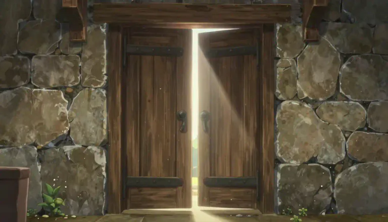 Visual representation of "chink" - a small hole or gap in a solid surface, wall or armor
