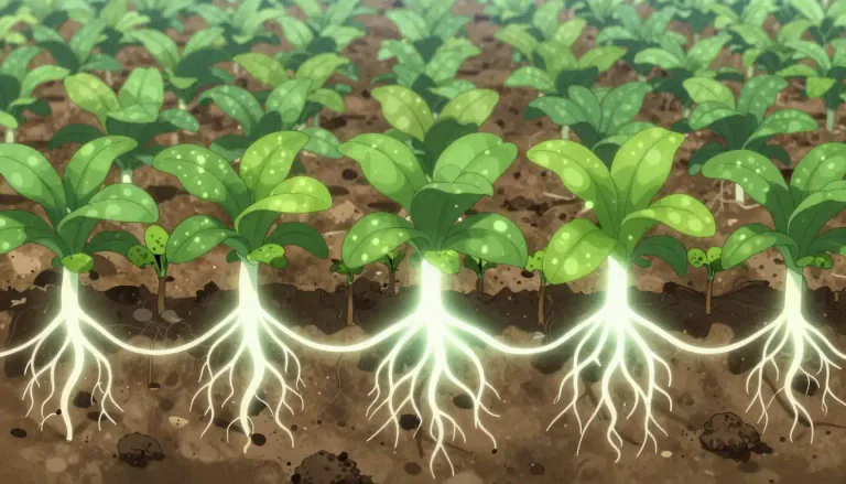 Visual representation of "mycelium" - Mycelium can be used to enhance soil health and crop production.