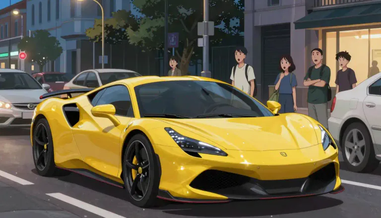 Visual representation of "splashy" - Attracting attention by being bright, expensive, or noticeable.