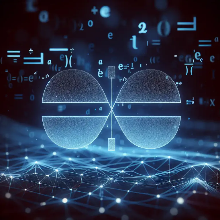 Visual representation of "dyad" - In mathematics, a symbol or equation representing a pair of equal quantities.