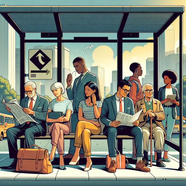 Visual representation of "stop" - A place designed to stop at, like a bus stop