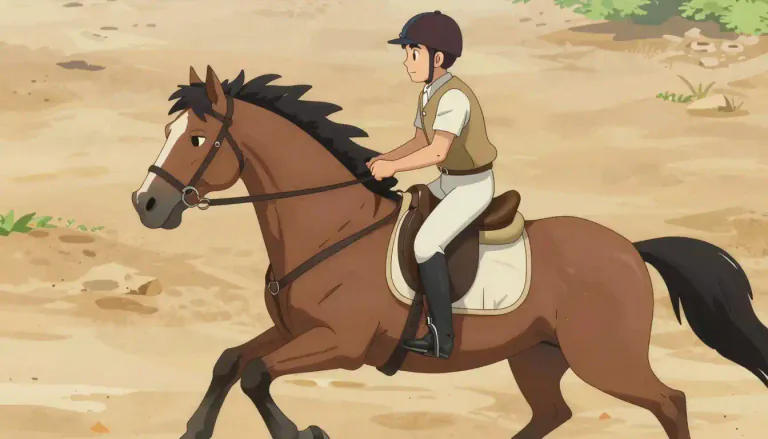 Visual representation of "horseman" - A person who rides a horse, especially as a job or skill