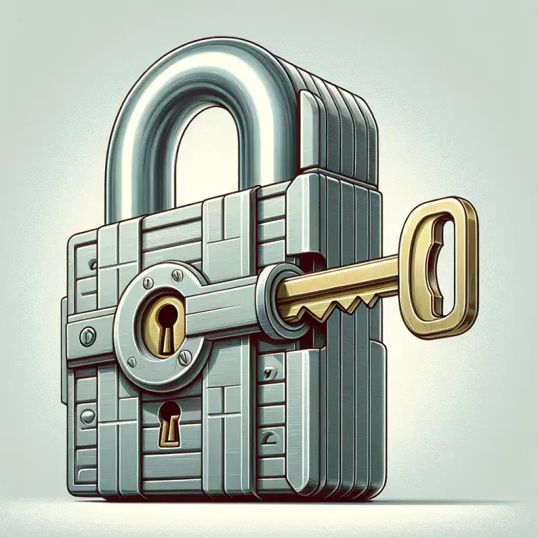 Visual representation of "lock in" - To confirm or make an agreement certain