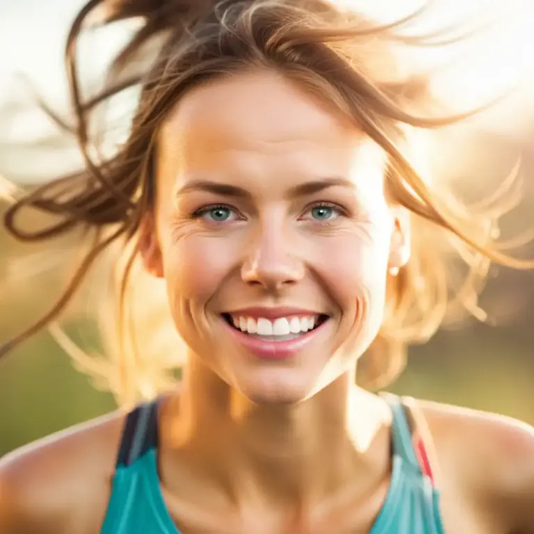 Visual representation of "bloom" - A healthy, lively, glowing appearance.