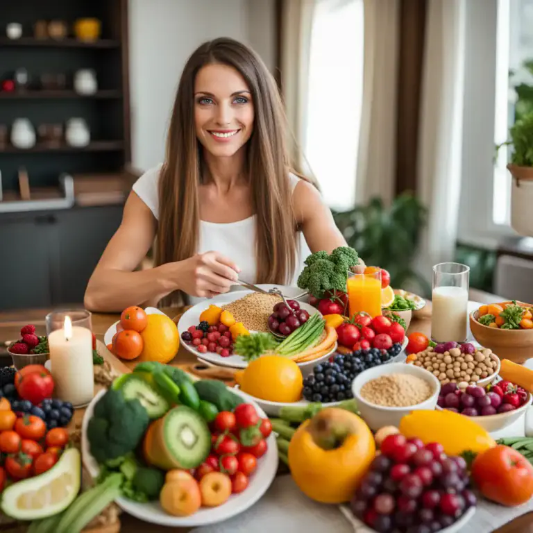 Visual representation of "balance" - To keep or make things equal and right. Like making sure everything in a diet or lifestyle is balanced.