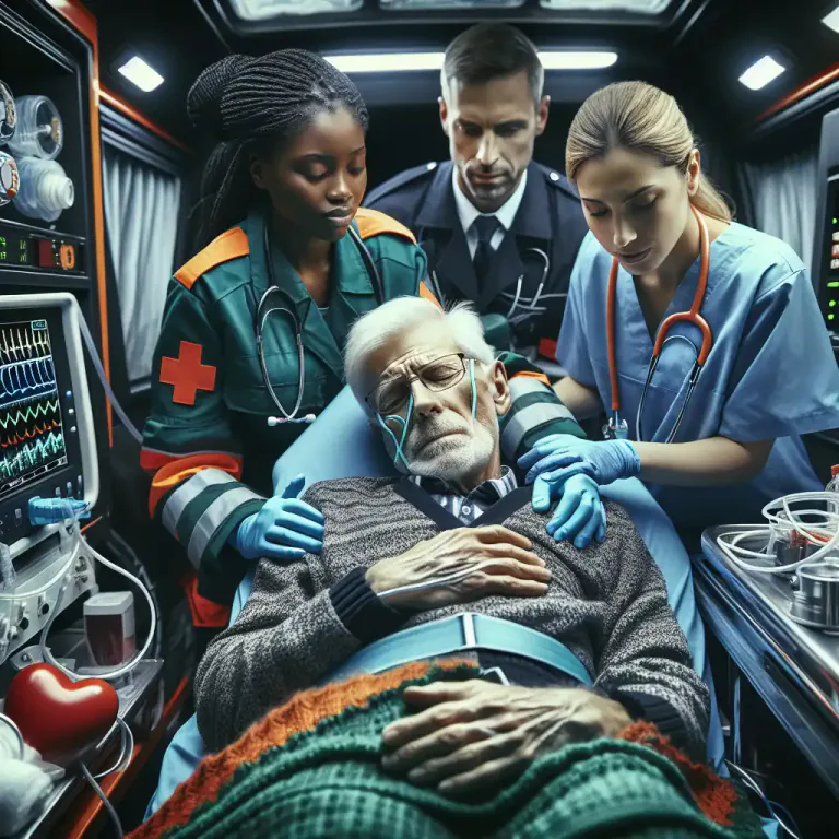 Visual representation of "moribund" - Someone who is extremely ill and likely to die soon.