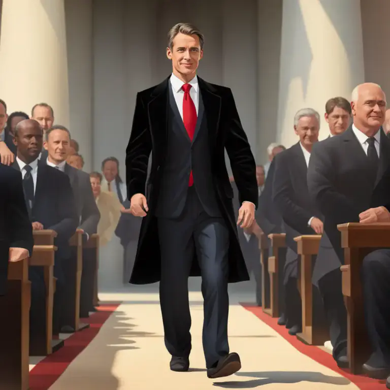 Visual representation of "incoming" - Taking a position of authority, responsibility or duty, especially in a job or organization