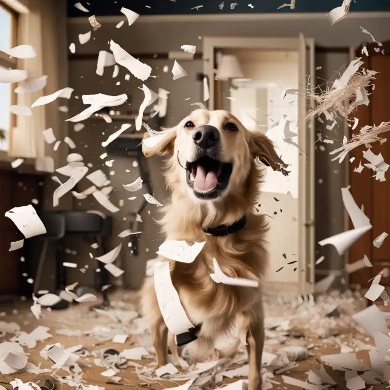 Visual representation of "tear somebody/something apart, to shreds, to bits, etc." - To rip something into small pieces