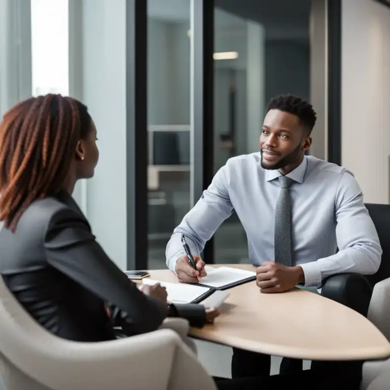 Visual representation of "visit with" - To meet and talk, typically without formally arranged time.