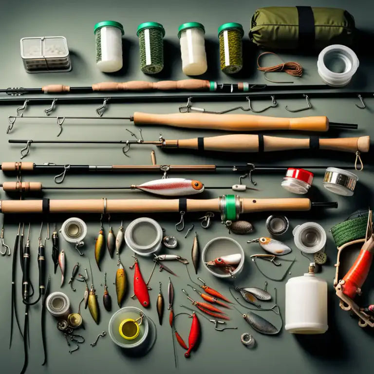 Visual representation of "tackle" - Equipment used for fishing
