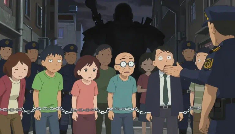 Visual representation of "oppression" - The cruel or unfair treatment of a person or group of people over a long period of time