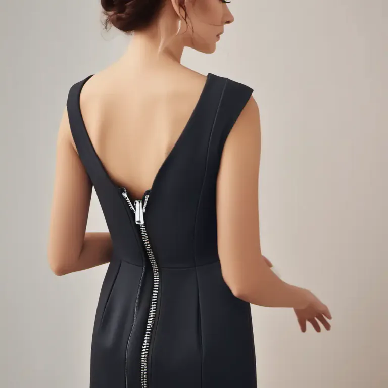 Visual representation of "zipper" - Fasten or provide (something) with a zipper.