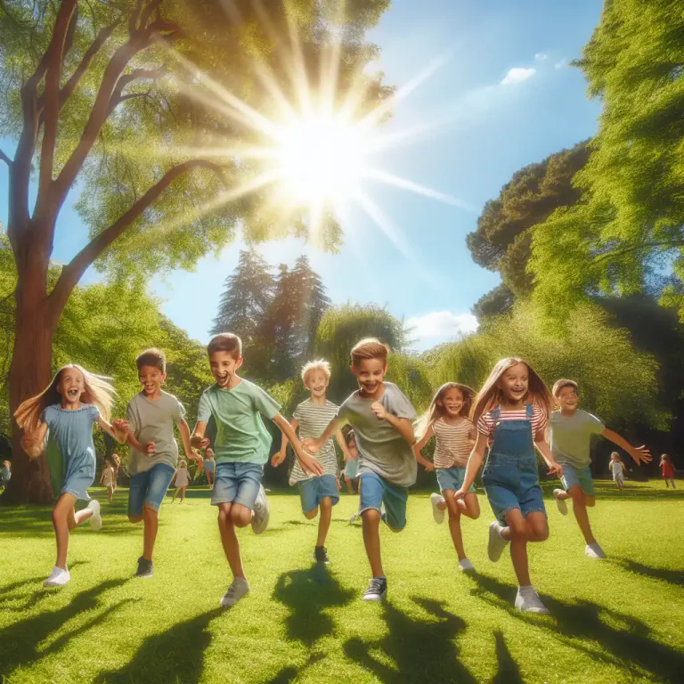 Visual representation of "disport" - to play in a carefree way, or to have fun