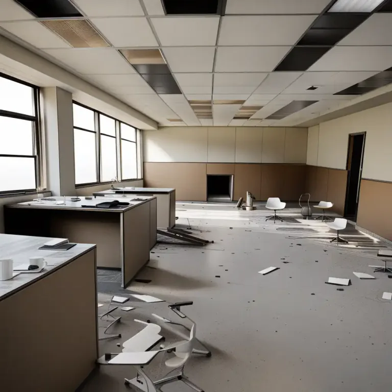 Visual representation of "catastrophe" - A failure or unpleasant occurrence