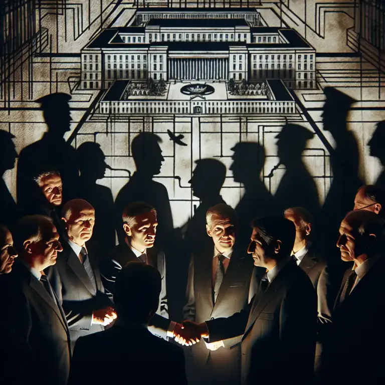 Visual representation of "conjure" - To swear together; conspire