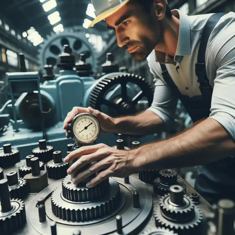 Visual representation of "tachometer" - A device in any machinery to monitor rotational speed