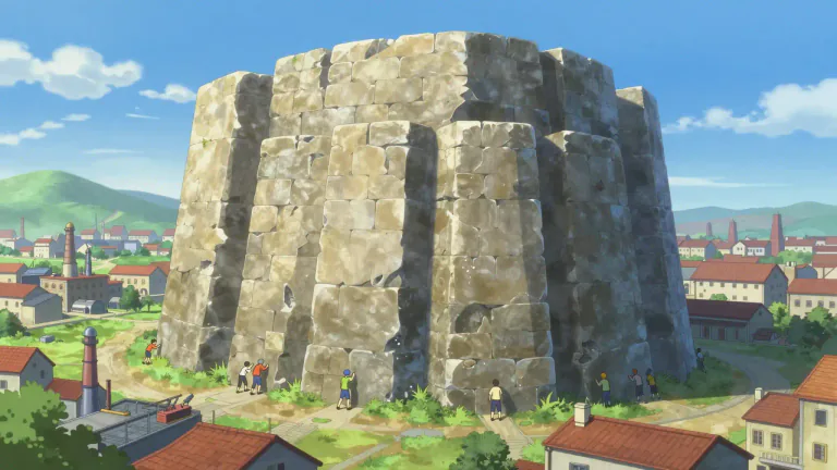 Visual representation of "monolithic" - Something very large and unchangeable