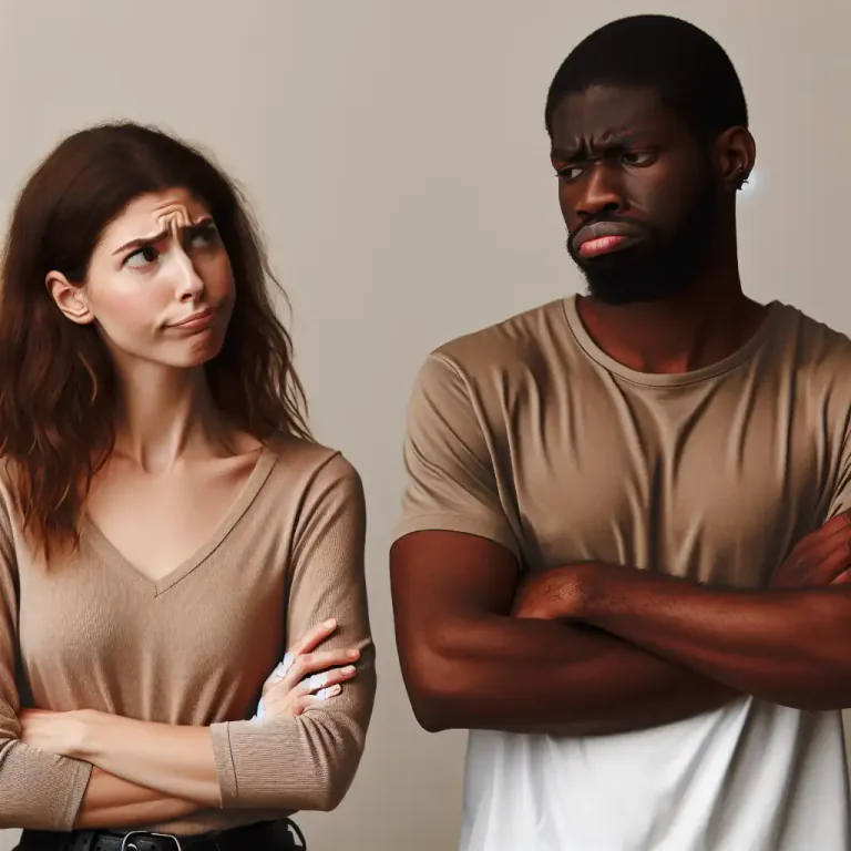 Visual representation of "what’s your problem?" - A question used to ask why someone seems upset or angry