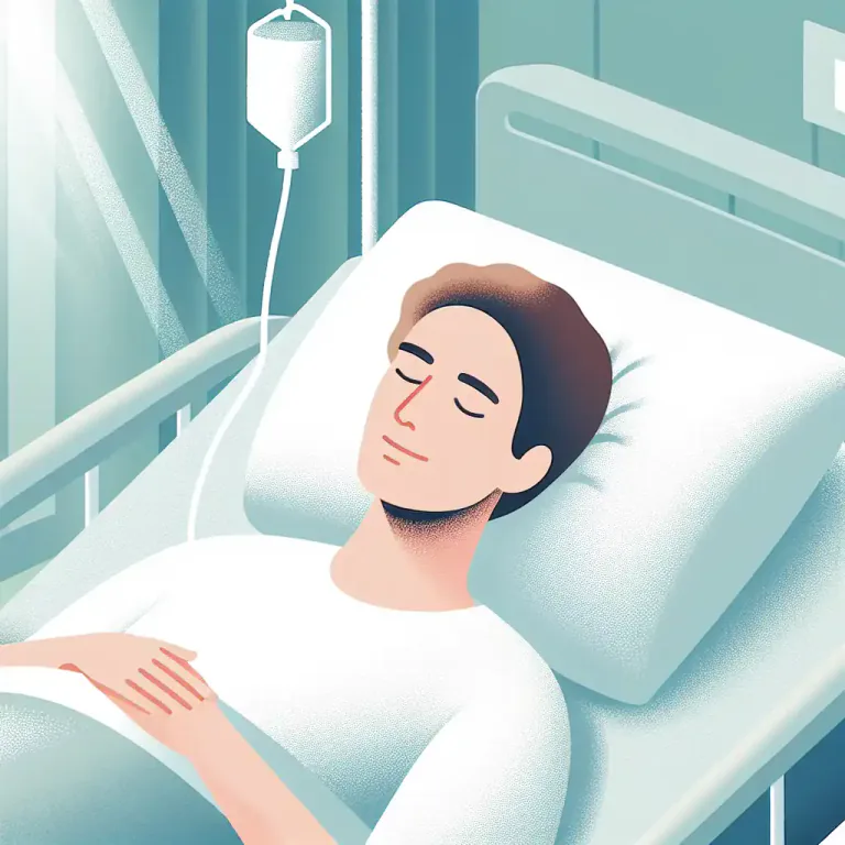 Visual representation of "anaesthesia" - A state in which someone is not able to feel or is less aware of things around them, often due to drugs or medical procedures.