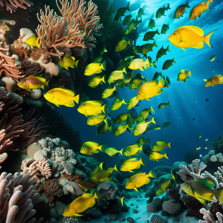 Visual representation of "grunt" - A type of fish found in the sea.
