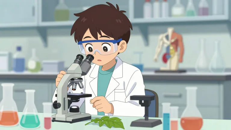 Visual representation of "biologist" - A person who studies biology at school or university but is not yet a professional.