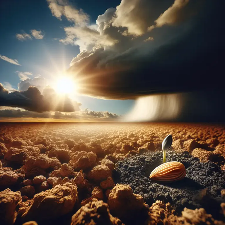 Visual representation of "quiescence" - A period of inactivity or dormancy