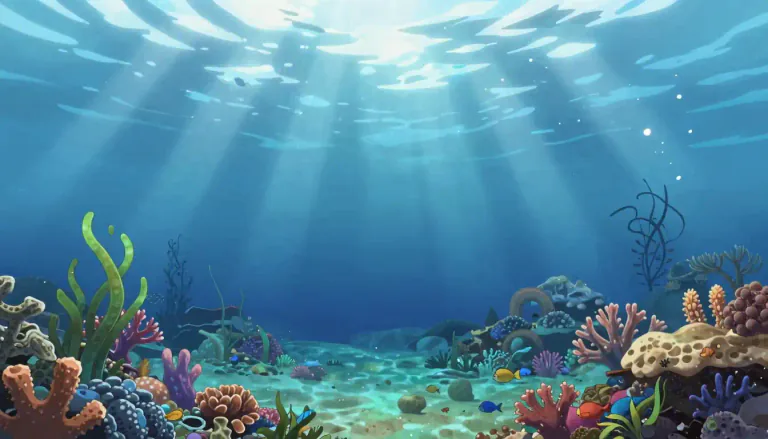 Visual representation of "photic" - Related to light, especially in relation to plants and animals.