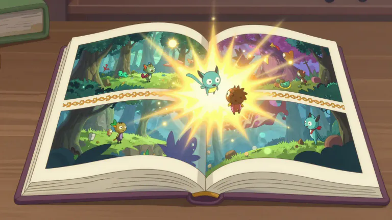 Visual representation of "flop" - A part of a book, document or series.